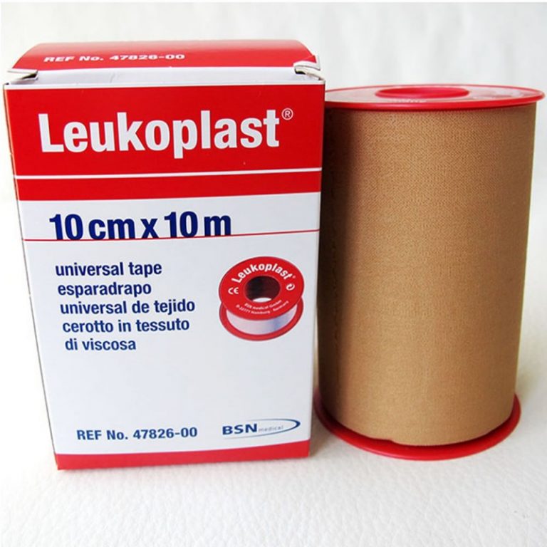 Esparadrapo de Tela Leukoplast color carne 5 cm x5 Suministros Médicos Esparadrapo de Tela Leukoplast color carne 5 cm x5 Suministros Médicos