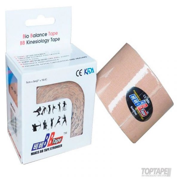 Venda Tape Neuromuscular 5 x 5 Beige