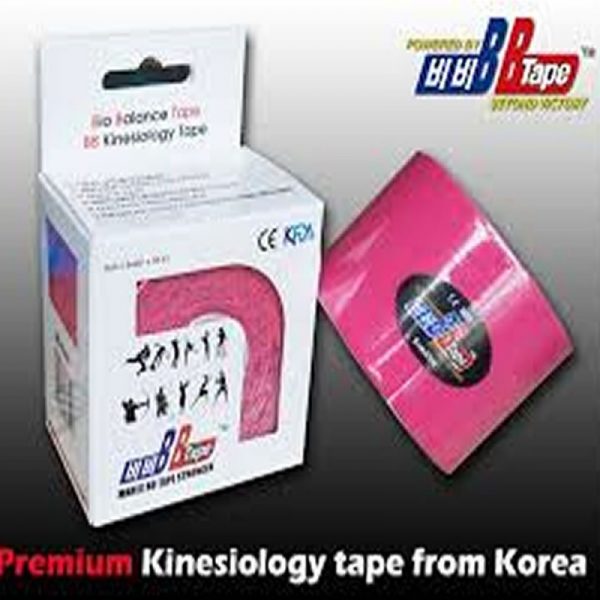 Venda Tape Neuromuscular 5 x 5 Rosa (2)