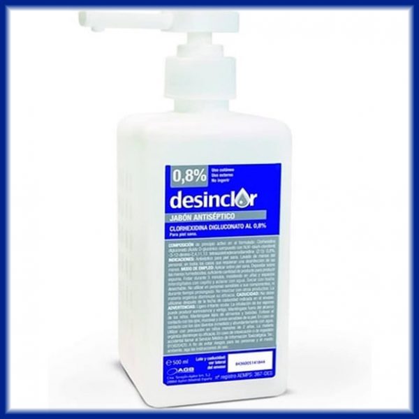 Desinclor Jabón Antiséptico 500ml