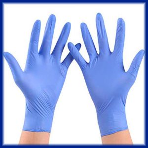Guantes de Látex sin Polvo desechables